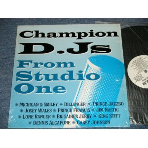 画像: V.A. OMNIBUS - CHAMPION D.Js FROM STUDIO ONE  ( MINT-/MINT-) /   JAMAICA ORIGINAL Used LP 