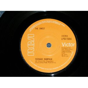 画像: SWEET - TEENAGE RAMPAGE : OWN UP,TAKE A LOOK AT YOURSELF ( Ex+++/Ex+++)  / 1974 UK ENGLAND  ORIGINAL Used 7" Single 