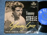 画像: TOMMY STEELE - YOUNG LOVE : First EP ( Ex+/Ex+++)  / 1956 UK ENGLAND Used  7"EP With PICTURE  SLEEVE 