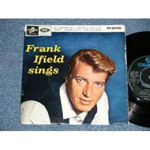 画像: FRANKIE IFIELD - FRANKIE IFIELD SINGS (Ex+,Ex /Ex+++)  / 1964 UK ENGLAND "BLUE Columbia Label" Used  7"EP With PICTURE  SLEEVE 