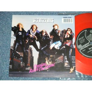 画像: SCORPIONS - PASSION RULES THE GAME : EVERY MINUTE EVERY DAY  (MINT-/MINT-)  / 1988 UK ENGLAND  ORIGINAL Limited "RED WAX Vinyl"  Used 7" Single 