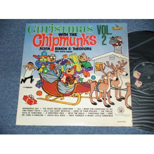 画像: The CHIPMUNKS - CHRISTMAS WITH THE CHIPMUNKS ( Ex++/MINT- )    / 1963 US AMERICA ORIGINAL MONO Used LP 