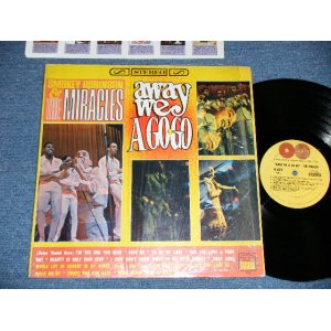 画像: SMOKEY ROBINSON and The MIRACLES - AWAY WE A GO GO (Ex+++/Ex+++) / 1966 US AMERICA ORIGINAL STEREO   Used LP