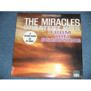 画像: The MIRACLES -　GREATEST HITS FROM THE BEGINNING ( SEALED ) /  US AMERICA REISSUE  "BRAND NEW SEALED" 2-LP  