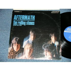 画像: ROLLING STONES - AFTERMATH ("STEREO PS-476" & "LONDON" Logo on Top Front Cover &  " NO CREDIT at BOTTOM Label" )   ( Matrix # ZAL 7259 WE REPL W △17225 / ZAL 7260 WE REPL W △17225-X ) ( Ex+/MINT-  )  / 1973? Eartly 70's   US AMERICA  Used LP 