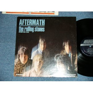 画像: ROLLING STONES - AFTERMATH ("STEREO  PS-476  & "LONDON" Logo on Bottom at Front Cover &  "CREDIT at BOTTOM Label" )   ( Matrix # ZAL 7259-1G △9250  / ZAL 7260- 1H△9250-x ) ( Ex++/Ex++ A-2:Ex- )  / 1966 US AMERICA ORIGINAL "BOXED LONDON BLUE Label" STEREO   Used LP 