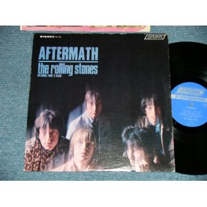 画像: ROLLING STONES - AFTERMATH ("STEREO PS-476" & "LONDON" Logo on Top Front Cover &  " NO CREDIT at BOTTOM Label" )   ( Matrix # ZAL 7259 WE REPL W △17225 / ZAL 7260 WE REPL W △17225-X ) ( MINT-/MINT-  )  / 1971? Eartly 70's   US AMERICA  Used LP 