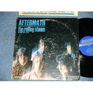 画像: ROLLING STONES - AFTERMATH ("STEREO  PS-476  & "LONDON" Logo on Bottom at Front Cover &  "No Credit at BOTTOM Label" )   ( Matrix # ZAL 7259-1B / ZAL 7260-1A) ( VG+++/Ex++ Looks:Ex+++ )  / 1966 US AMERICA ORIGINAL "BOXED LONDON BLUE Label" STEREO   Used LP 