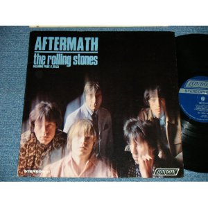 画像: ROLLING STONES - AFTERMATH ("STEREO  PS-476  & "LONDON" Logo on Bottom at Front Cover &  "CREDIT at BOTTOM Label" )   ( Matrix # ZAL 7259-1C △9250  / ZAL 7260- 1D△9250-x ) ( Ex+++/MINT- B-5:Ex+++ Visual  )  / 1966 US AMERICA ORIGINAL "BOXED LONDON BLUE Label" STEREO   Used LP 