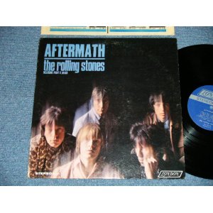 画像: ROLLING STONES - AFTERMATH ("STEREO  PS-476  & "LONDON" Logo on Bottom at Front Cover &  "No Credit at BOTTOM Label" )   ( Matrix # ZAL 7259-1A / ZAL 7260-1A) ( Ex++/Ex+++ Looks:MINT- )  / 1966 US AMERICA ORIGINAL "BOXED LONDON BLUE Label" STEREO   Used LP 