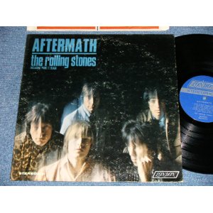 画像: ROLLING STONES - AFTERMATH ("STEREO  PS-476  & "LONDON" Logo on Bottom at Front Cover &  "No Credit at BOTTOM Label" )   ( Matrix # ZAL 7259-1A / ZAL 7260-1A) ( Ex-/Ex++ Looks:Ex : WOBC )  / 1966 US AMERICA ORIGINAL "BOXED LONDON BLUE Label" STEREO   Used LP 