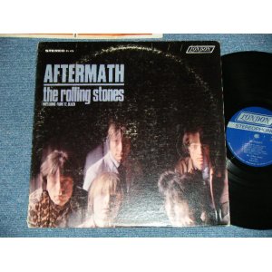 画像: ROLLING STONES - AFTERMATH ("STEREO PS-476" & "LONDON" Logo on Top Front Cover &  "CREDIT at BOTTOM Label" )   ( Matrix # ZAL 7259-1F / ZAL 72601F) ( Ex/Ex++ )  / 1966 US AMERICA ORIGINAL "BOXED LONDON BLUE Label" STEREO   Used LP 