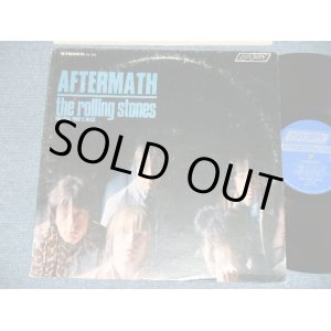 画像: ROLLING STONES - AFTERMATH ("STEREO PS-476" & "LONDON" Logo on Top Front Cover &  " NO CREDIT at BOTTOM Label" )   ( Matrix # ZAL 7259 WE REPL W △17225 / ZAL 7260 WE REPL W △17225-X ) ( Ex/Ex++ Looks:Ex+, Ex++ : Edge Split )  / EARLY 70's  US AMERICA  Used LP 