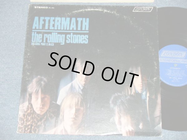 画像1: ROLLING STONES - AFTERMATH ("STEREO PS-476" & "LONDON" Logo on Top Front Cover &  " NO CREDIT at BOTTOM Label" )   ( Matrix # ZAL 7259 WE REPL W △17225 / ZAL 7260 WE REPL W △17225-X ) ( Ex/Ex++ Looks:Ex+, Ex++ : Edge Split )  / EARLY 70's  US AMERICA  Used LP 