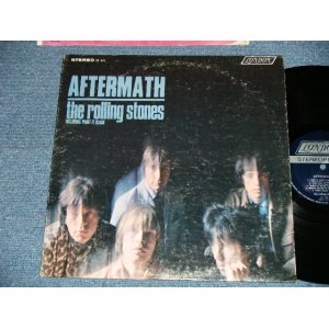 画像: ROLLING STONES - AFTERMATH ("STEREO PS-476" & "LONDON" Logo on Top Front Cover &  "CREDIT at BOTTOM Label" )   ( Matrix # ZAL 7259-1C △9250  / ZAL 7260- 1H△9250-x ) ( Ex/MINT- )  / 1966 US AMERICA ORIGINAL "BOXED LONDON BLUE Label" STEREO   Used LP 