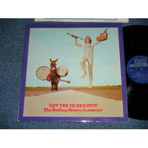 画像: ROLLING STONES - GET YER YA-YA'S OUT ( Matrix # 1W/1W ) ( Ex+/Ex++ : Tape on Edge Side ) / 1970 UK ENGLAND ORIGINAL  Used LP 