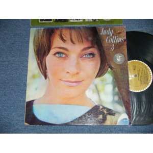 画像: JUDY COLLINS - 3 ( Ex+/Ex+++ A-1 : LIGHT SMALL SCRATCHES )  / 1963 US AMERICA ORIGINAL 1st Press "GUITAR PLAYER Label" MONO Used LP 