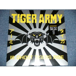 画像: TIGER ARMY - III : GHOST TIGER RISE ( SEALED ) / 2004 US AMERICA ORIGINAL Limited "WHITE WAX Vinyl"  "BRAND NEW SEALED" LP 