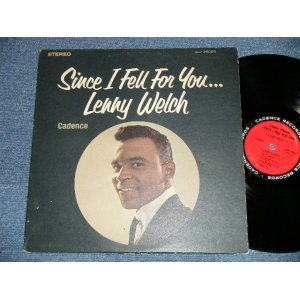 画像: LENNY WELCH - SINCE I FELL FOR YOU ...( Ex+/Ex+,Looks:Ex-  Ex++ ) / 19６3 US AMERICA ORIGINAL STEREO  Used LP 