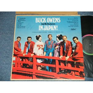 画像: BUCK OWENS and His BUCKAROOS - IN JAPAN ( Ex+/Ex+++ : BB) / 1967 US AMERICA  ORIGINAL "BLACK with RAINBOW RING Label" MONO Used LP 