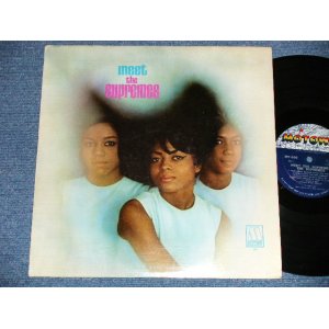 画像: THE SUPREMES - MEET THE SUPREMES : 2nd Press Front Cover ( Ex++/Ex++ Looks:Ex)  / 1963 US AMERICA "Early  Press LARGE Logo on Label" MONO USed LP 