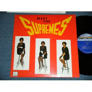 画像: THE SUPREMES - MEET THE SUPREMES :  Withdraw Style "STOOL"Cover ( Ex+++/MINT-  )  / 1980's  US AMERICA  RFEISSUE STEREO USed LP 