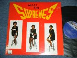 画像: THE SUPREMES - MEET THE SUPREMES :  Withdraw Style "STOOL"Cover ( Ex/Ex+++ )  / 1980's  US AMERICA  RFEISSUE STEREO USed LP 