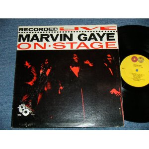 画像: MARVIN GAYE - ON STAGE ( Ex-/Ex+++ Looks:Ex++) / 1963 US AMERICA ORIGINAL "1st Press NO CREDIT at Bottom Label" MONO   Used LP  