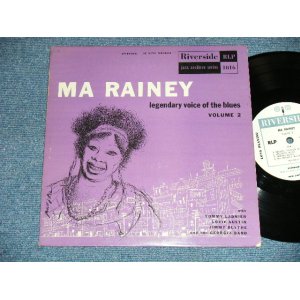 画像: MA RAINEY - LEGENDARY VOICE OF THE BLUES VOL.2 ( Ex+/Ex Looks:Ex+++ )  / 1953 US AMERICA ORIGINAL Used 10" LP