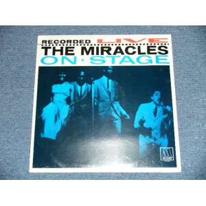 画像: The MIRACLES - LIVE The MIRACLES  ON STAGE ( SEALED  Cut Out) / 1980's US AMERICA REISSUE "BARND NEW SEALED"  LP