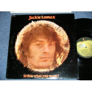 画像: JACKIE LOMAX - IS THIS WHAT YOU WANT? : With ORIGINAL INNER SLEEVE(Matrix #  ST-1-3354-A-5/ST-2-3354-H-7) (Ex+/Ex++ Looks:Ex+++) / 1969 US ORIGINAL " with SMALL STEREO logo on Right Label" Used  LP