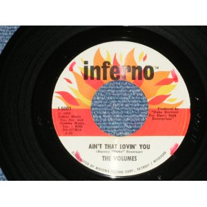 画像: THE VOLUMES - AIN'T THAT LOVIN' YOU : I LOVE YOU BABY( NORTHERN SONGS)  ( Ex++/Ex++ )  / 1967 US AMERICA ORIGINAL  ORIGINAL Used 7"  Single