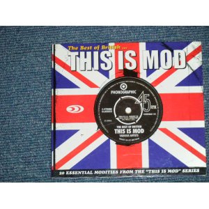 画像: v.a. OMNIBUS ( The CIRCLES,The CIGARETTES,The ODDS,The SUSSED,+ More ) - THIS IS MOD ( 80's UK MOD REVIVAL : NEO-MODS) ( Ex++/MINT )  / 2001 UK ENGLAND Used CD 