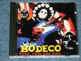 画像: BODECO (PSYCHOBILLY) - BONE, HAIR & HIDE   ( NEW  )  /  1992 US AMERICA    ORIGINAL "BRAND NEW" CD 