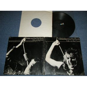 画像: EDDIE and The HOT RODS - LIFE ON THE LINE( Ex+/MINT- )  / 1977 US AMERICA  ORIGINAL Used LP 