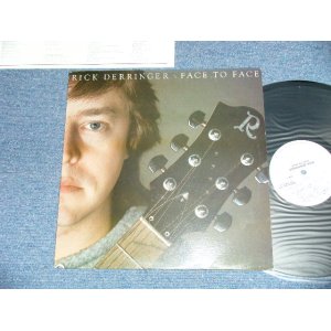 画像: RICK DERRINGER - FACE TO FACE  ( Ex++/Ex+++)   / 1980 US AMERICA  ORIGINAL White Label PROMO" Used LP  