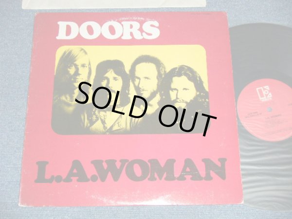 画像1: THE DOORS - L.A.WOMAN  ( Matrix # A)A-11  SP / B)B-13 SP ESR 1-1 SM1-1    ) ( Ex+/Ex+++ Looks:Ex+++ )  / 1984 Version  US AMERICA  3rd Press "RED  Label" 2nd Press Jacket Used LP …