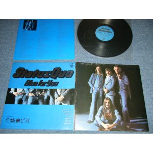 画像: STATUS QUO - BLUE FOR YOU ( Matrix # 1//2 / 1//2 ) ( Ex+/MINT- ) / 1976 UK ENGLAND ORIGINAL Used LP 