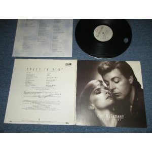 画像: PAUL McCARTNEY of THE BEATLES - PRESS TO PLAY ( Ex+++/MINT-)  / 1986 US AMERICA  ORIGINAL Used LP