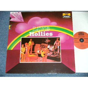 画像: THE HOLLIES - LIVE  ( Ex++/MINT- )  / 1976 WEST-GERMANY GERMAN  ORIGINAL Used   LP 