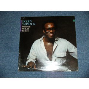 画像: BOBBY WOMACK - SOMEDAY WE'LL ALL BE FREE ( SEALED : CUTOUT)   / 1985 US AMERICA ORIGINAL "BRAND NEW SEALED" LP 