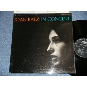 画像: JOAN BAEZ - IN CONCERT  ( Ex++/Ex+++)  / 1962 US AMERICA 1st Press "BLACK  LABEL" STEREO Used LP 