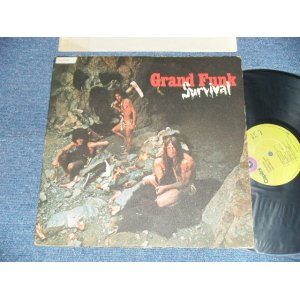 画像: GFR GRAND FUNK RAILROAD - SURVIVAL ( Matrix #  1-764-F-5/ -2-764-F-5) ( Ex+/Ex-: EDSP ) / 1971 US AMERICA ORIGINAL 1st Press "GREEN Label"  Used LP 