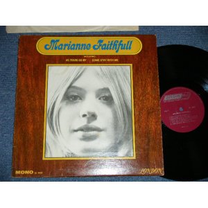 画像: MARIANNE FAITHFULL - MARIANNE FAITHFULL  ( Ex++ /Ex+ Looks:Ex- )  / 1965 CANADA  ORIGINAL "MARRON Label Label with Un-Boxed LONDON with ffrr Label" MONO Used LP