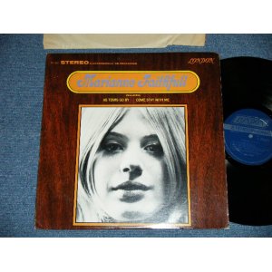 画像: MARIANNE FAITHFULL - MARIANNE FAITHFULL ( Matrix # ZAL---6753-1 OS /  ZAL---6754-1 OS ) ( Ex+++/Ex+++ )  / 1965 US AMERICA  ORIGINAL "BLUE Label with Boxed LONDON " STEREO Used LP 