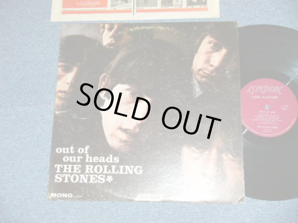 画像1: ROLLING STONES - OUT OF OUR HEADS Matrix # ARL-6791-1A/ ARL-6792-2A)( Ex+/Ex++)  /  1965 US AMERICA  ORIGINAL "MARLOON LABEL with Un-Boxed LONDON Label" MONO Used LP