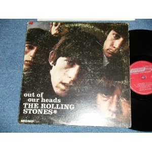 画像: ROLLING STONES - OUT OF OUR HEADS ( MATRIX #  A) XARL-6791-2A / B) XARL-6792-2A   ) (Ex/Ex++ Looks:VG+++ , Ex+ Looks:VG++ ) / 1965 UK ENGLAND EXPORT Record + US AMERICA Jacket  "MAROON with Boxed LONDON  ffrr on TOP LABEL" MONO Used LP VG-/Ex-