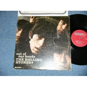 画像: ROLLING STONES - OUT OF OUR HEADS ( MATRIX #  A) XARL-6791-3A / B) XARL-6792-1A   ) (Ex-/Ex Looks:VG+++ ) / 1965 UK ENGLAND EXPORT Record + US AMERICA Jacket  "MAROON with Boxed LONDON  ffrr on TOP LABEL" MONO Used LP VG-/Ex-