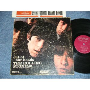 画像: ROLLING STONES - OUT OF OUR HEADS ( Matrix # ARL-6791-1A/ ARL-6792-2A)( VG++/VG+++ Looks:VG )  /  1965 US AMERICA  ORIGINAL "MARLOON LABEL with Un-Boxed LONDON Label" MONO Used LP