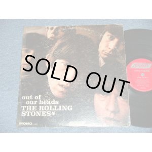 画像: ROLLING STONES - OUT OF OUR HEADS ( Matrix # ARL-6791-1J / ARL-6792-2B )( Ex-/VG++ Looks:VG+：WOBC,WOL)  /  1965 US AMERICA  ORIGINAL "RED LABEL with Boxed LONDON Label" MONO Used LPB